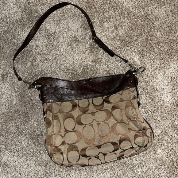 2000s pattern Coach bag - Picture 1 of 2